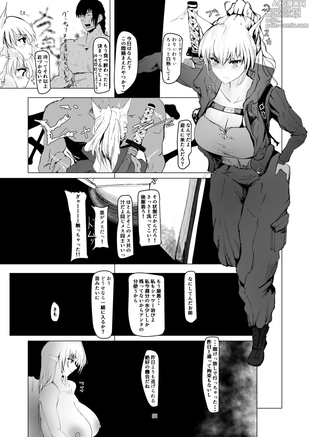 Page 81 of doujinshi Jakuniku Kyoushoku