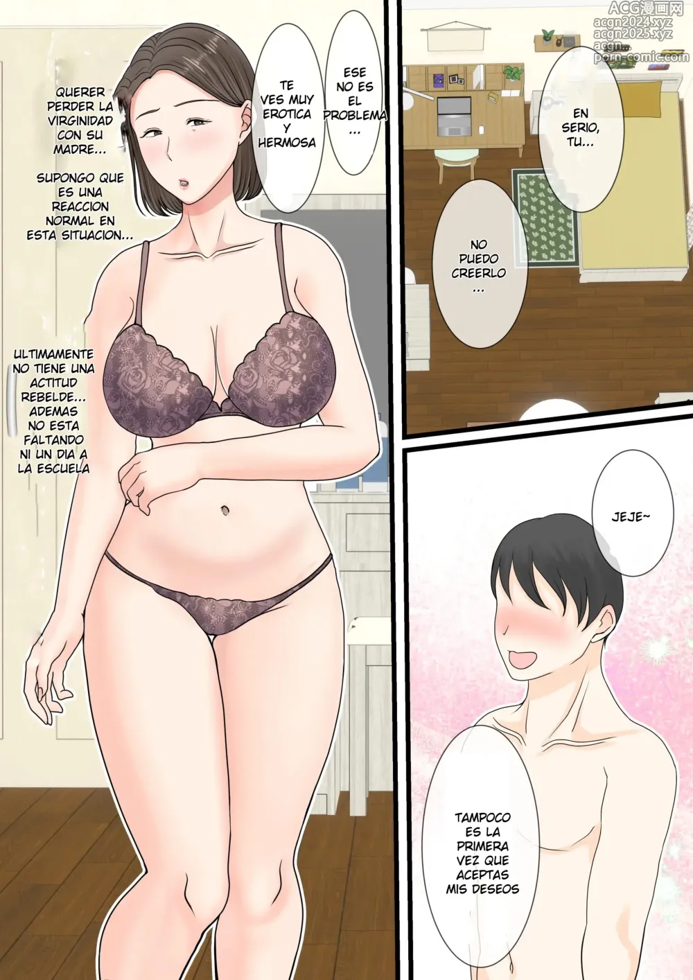 Page 34 of doujinshi Quiero Canjear los Bonos Diarios de mi Madre