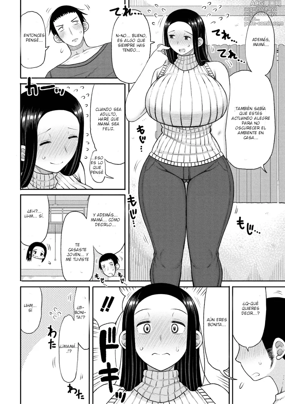 Page 6 of manga ¿El regalo de cumpleaños es mamá?