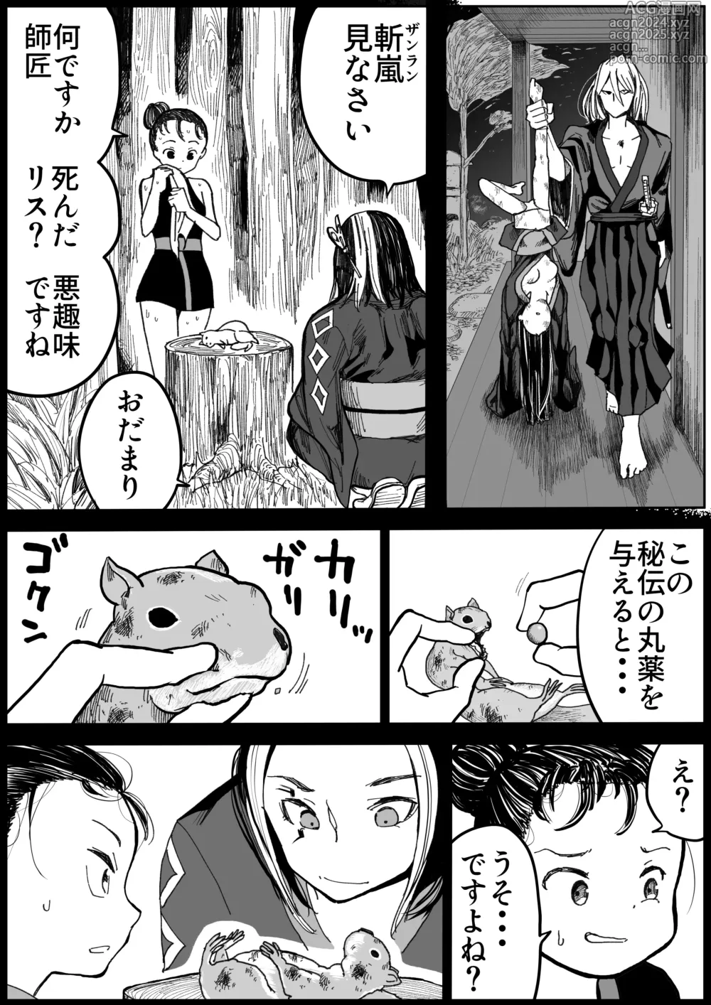 Page 39 of manga shinobino zanra vol.1~3