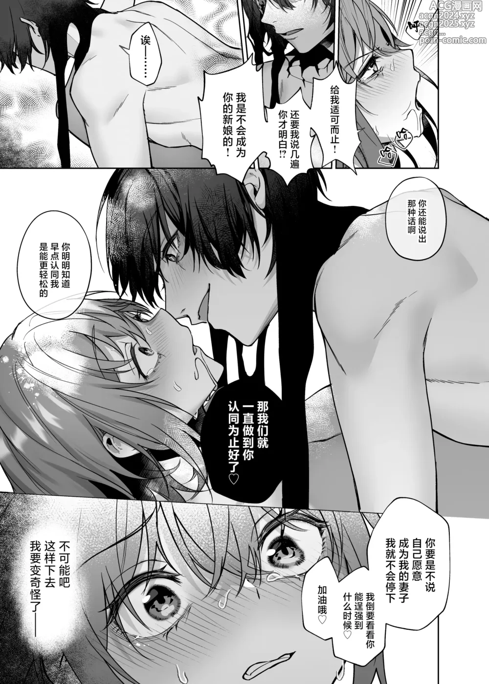 Page 34 of doujinshi 捕妻的一人捉迷藏