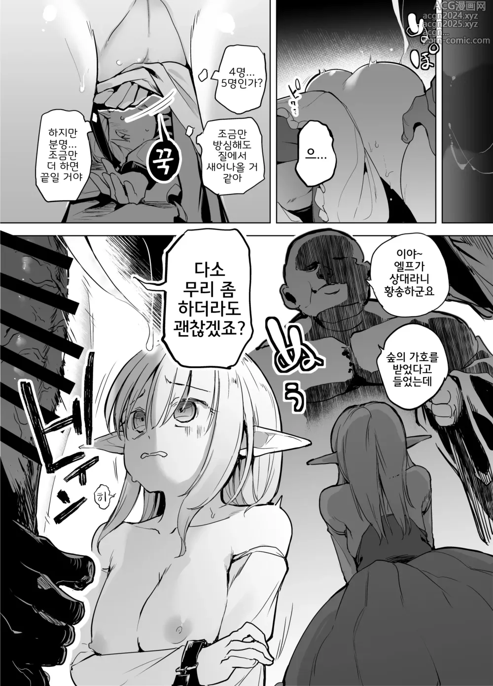 Page 14 of doujinshi 엘프 공주의 긍지를 걸고서 견디겠습니다!