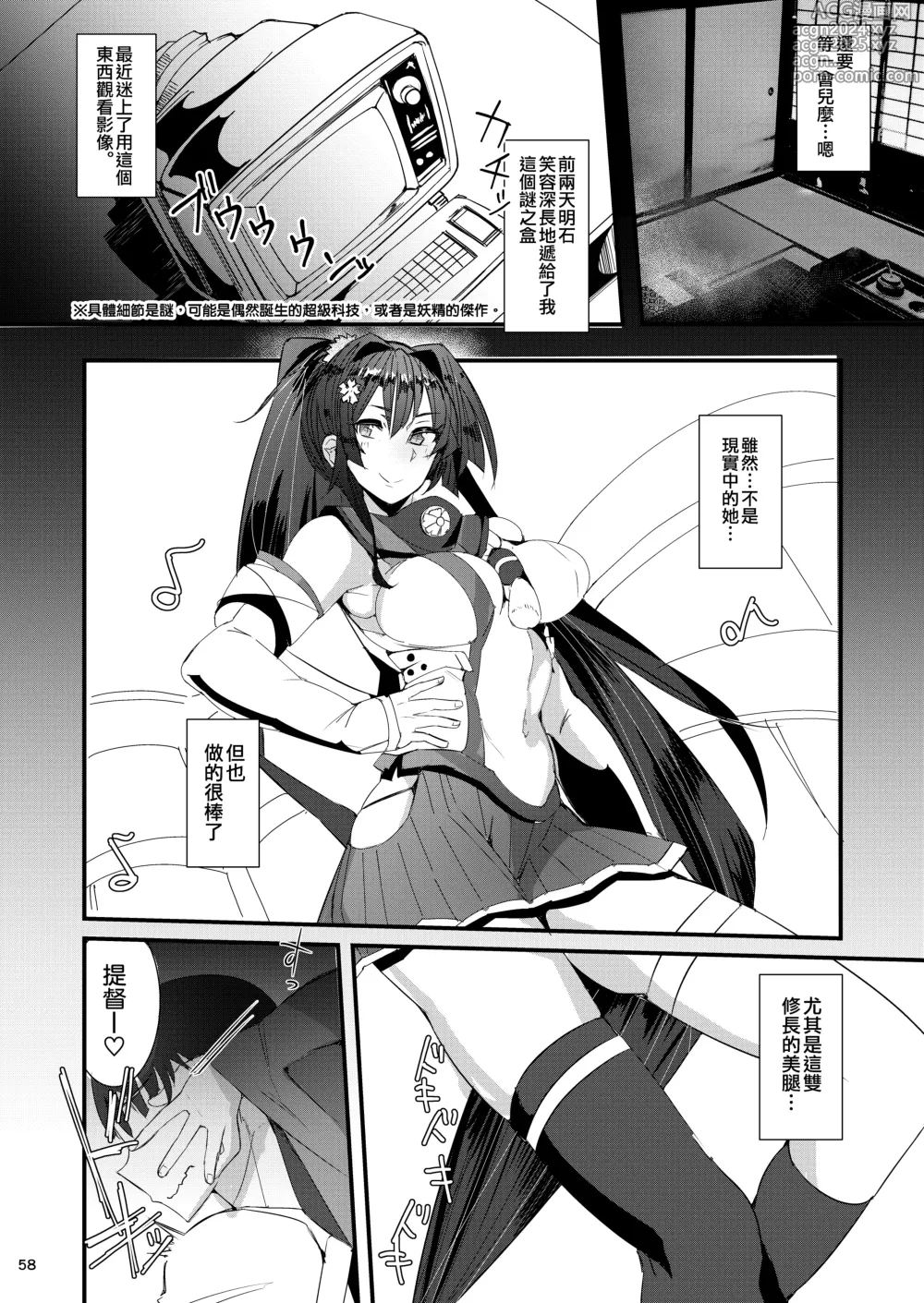 Page 4 of doujinshi Yamato-san wa Se ga Takai. 4