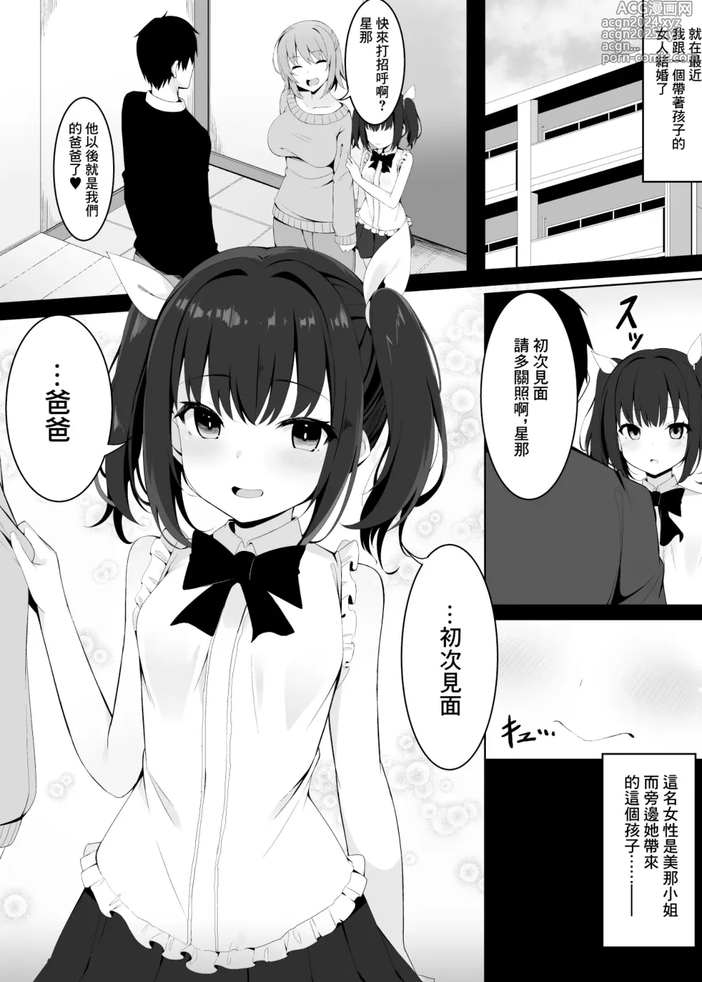 Page 2 of doujinshi 妻子帶來的女兒讓我淪陷了