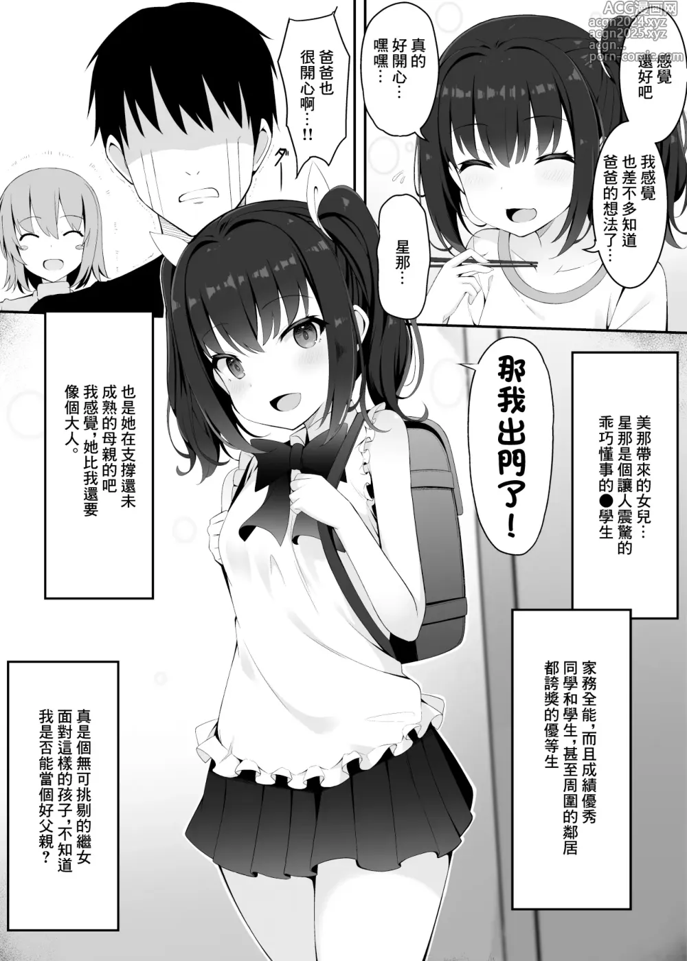 Page 4 of doujinshi 妻子帶來的女兒讓我淪陷了