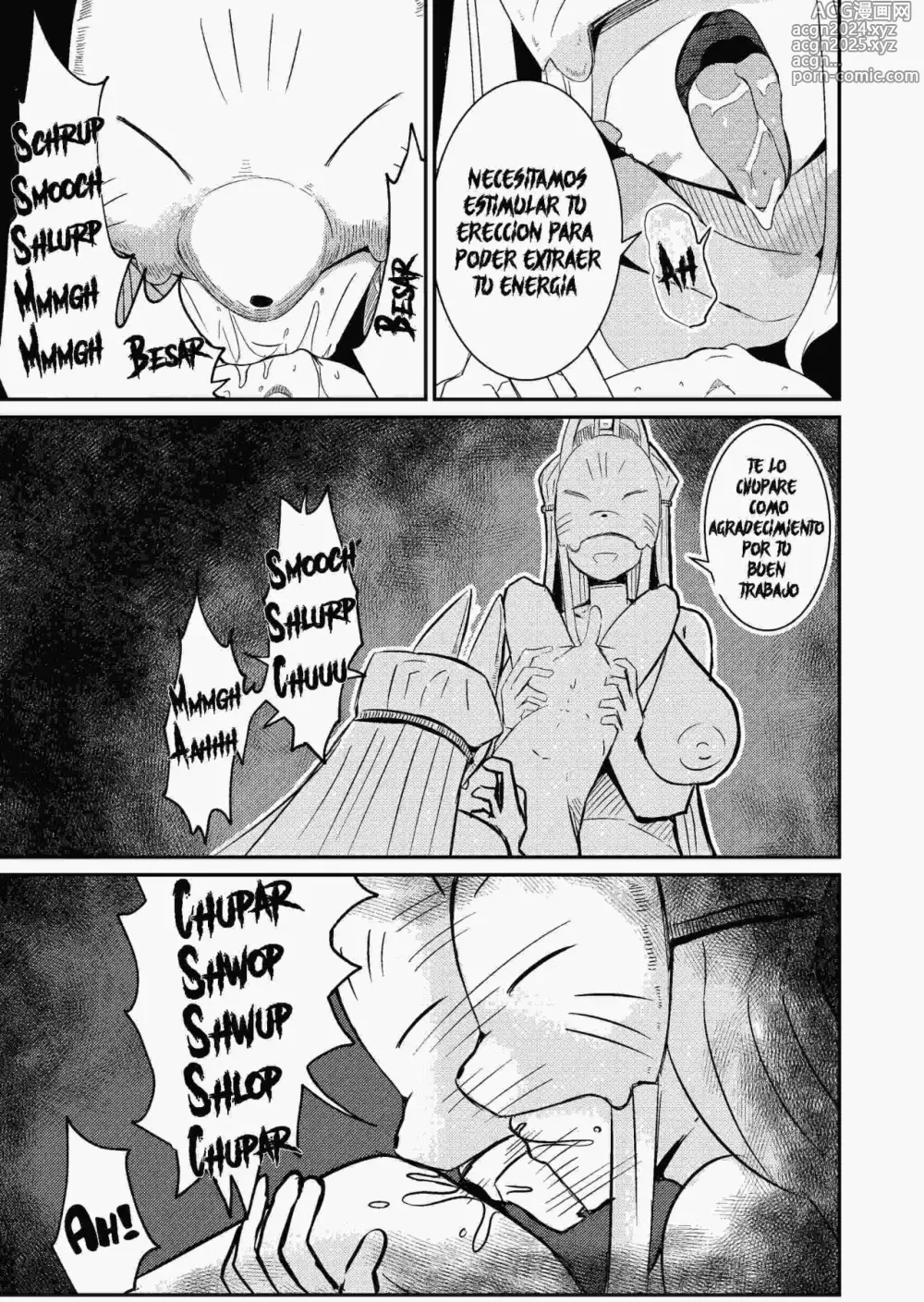 Page 23 of doujinshi Engañado, Poseído y Chupado Hasta Secarme; No Debí Romper el Sello 1 y 2