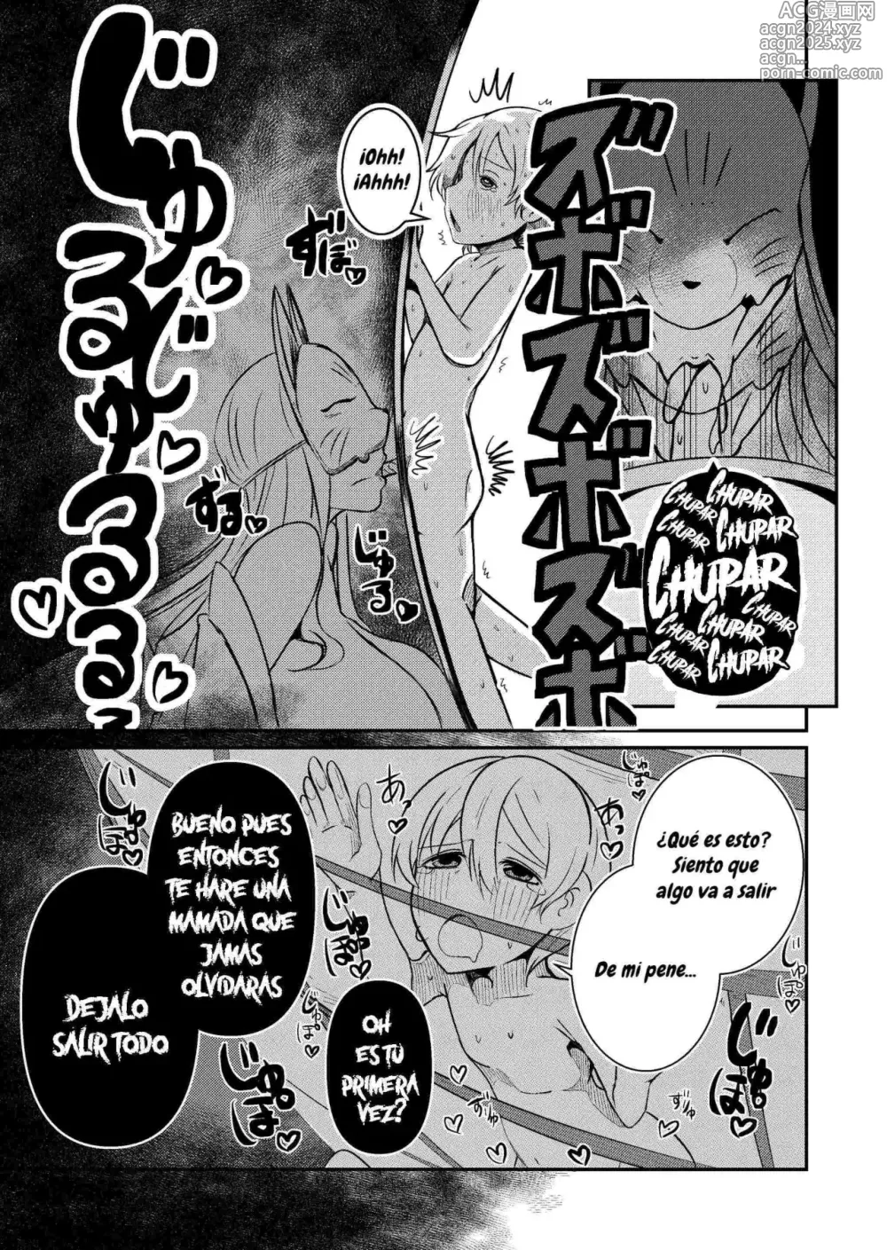 Page 7 of doujinshi Engañado, Poseído y Chupado Hasta Secarme; No Debí Romper el Sello 1 y 2