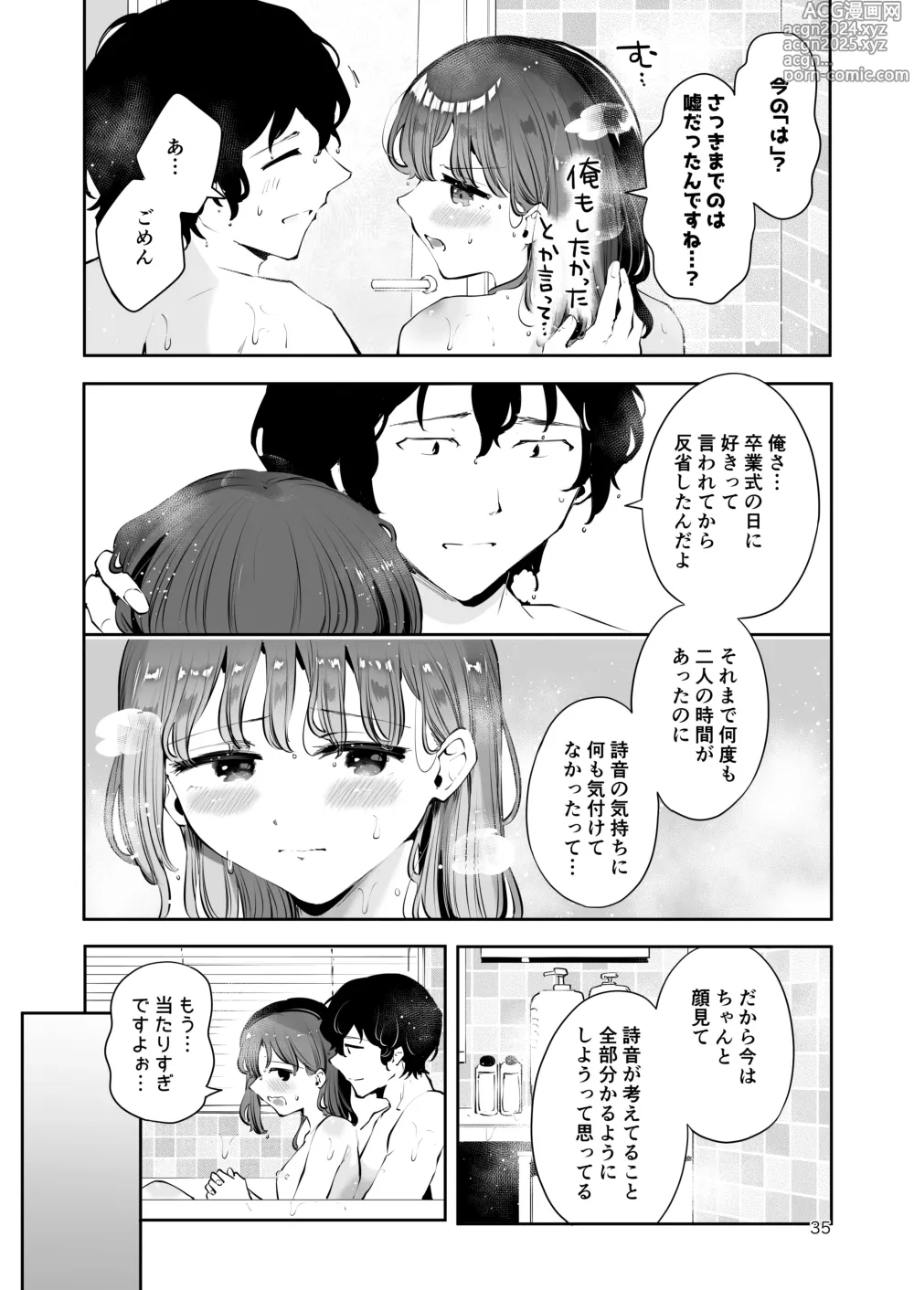 Page 33 of doujinshi Issho ni Sundara Shitai Koto