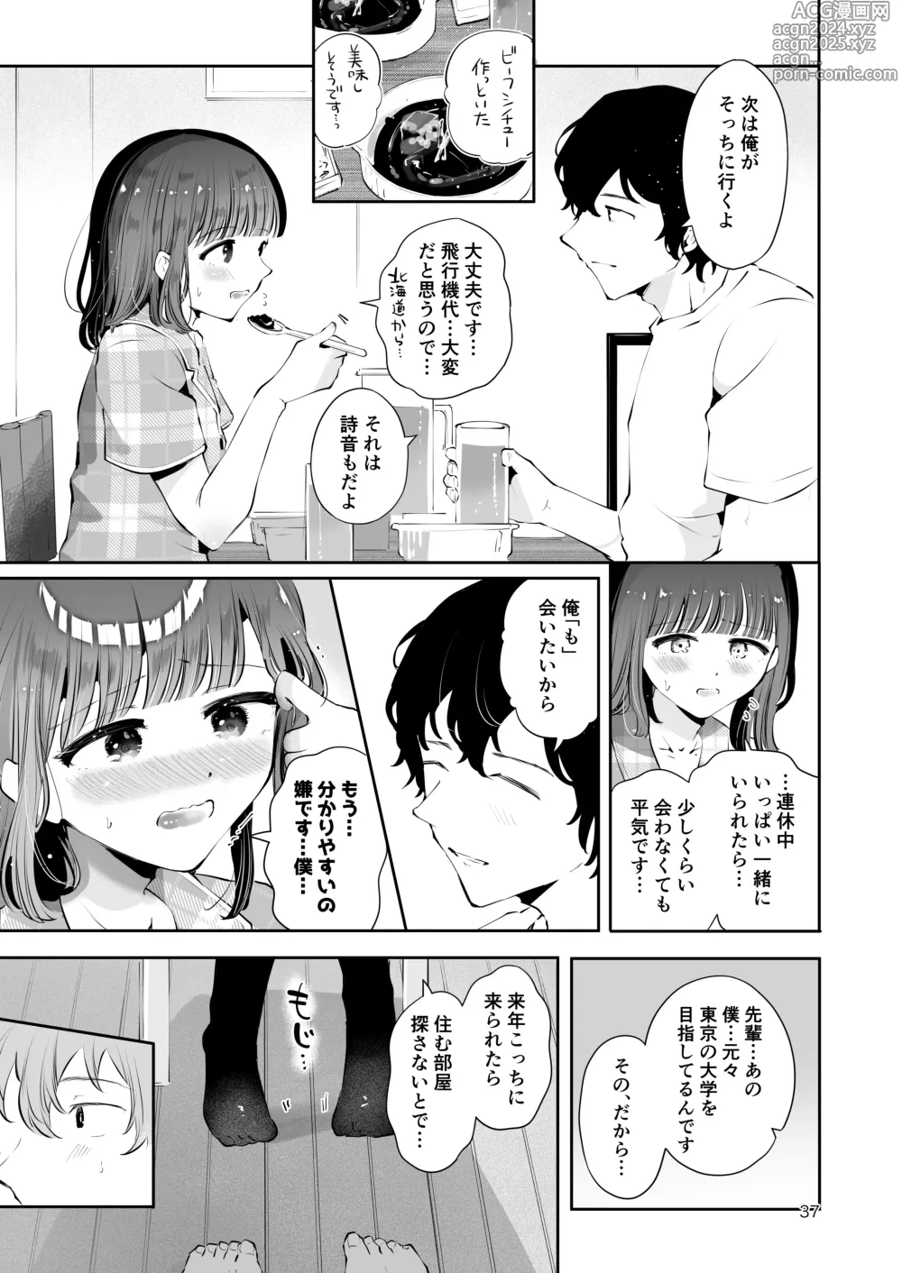 Page 35 of doujinshi Issho ni Sundara Shitai Koto