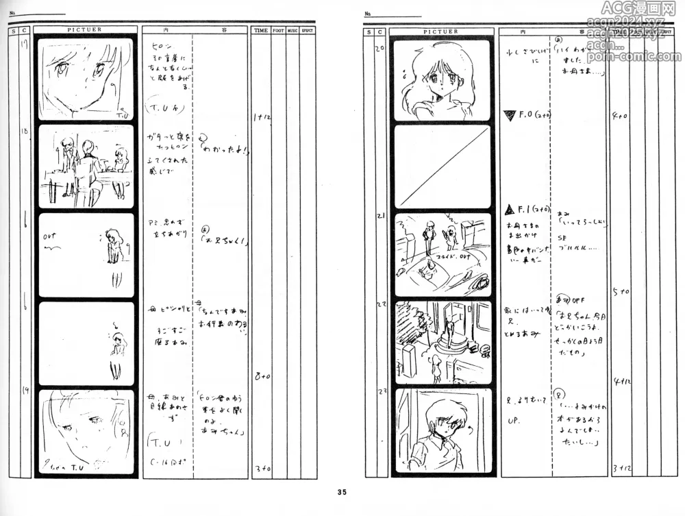 Page 33 of doujinshi Cream Lemon Storyboard･Synopsis PART1 Be･My･Baby