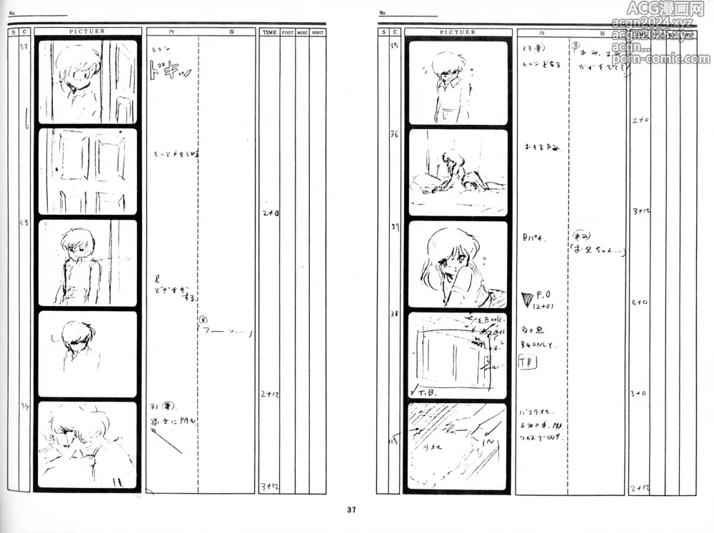 Page 35 of doujinshi Cream Lemon Storyboard･Synopsis PART1 Be･My･Baby