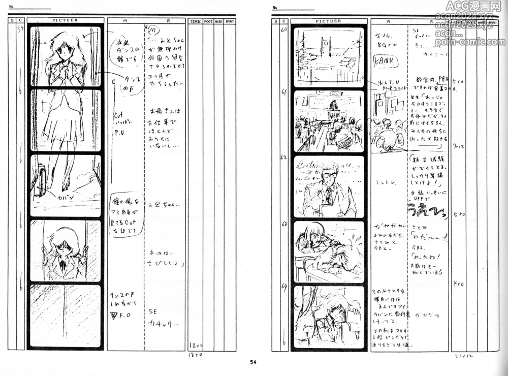 Page 51 of doujinshi Cream Lemon Storyboard･Synopsis PART1 Be･My･Baby