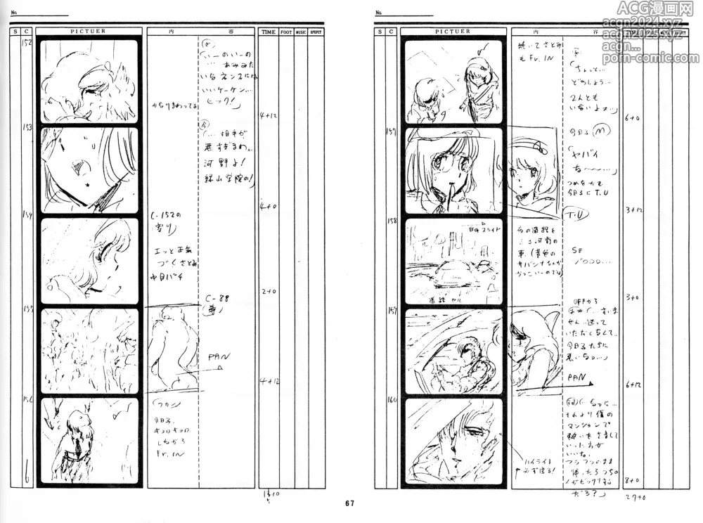 Page 64 of doujinshi Cream Lemon Storyboard･Synopsis PART1 Be･My･Baby