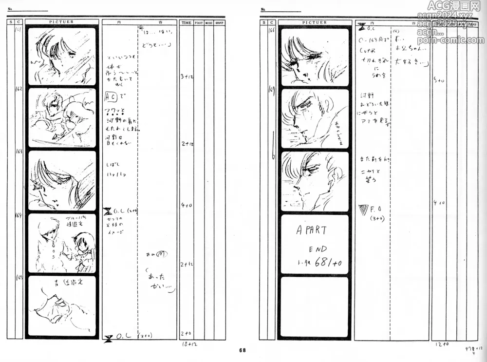 Page 65 of doujinshi Cream Lemon Storyboard･Synopsis PART1 Be･My･Baby