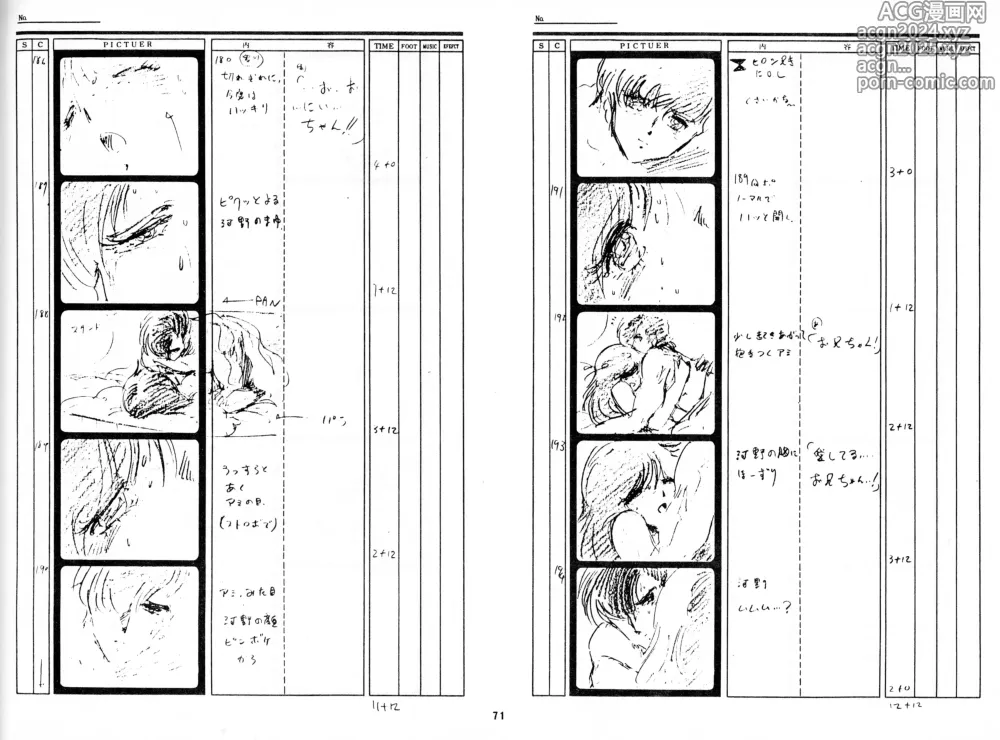 Page 68 of doujinshi Cream Lemon Storyboard･Synopsis PART1 Be･My･Baby