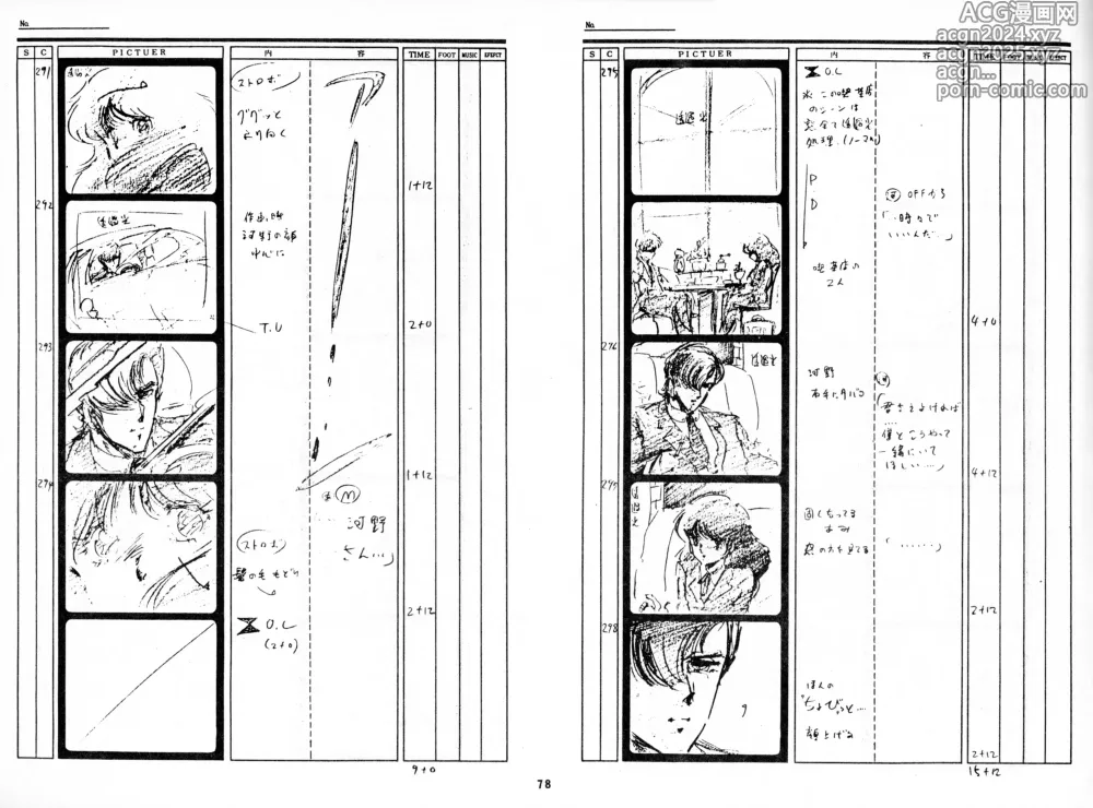 Page 77 of doujinshi Cream Lemon Storyboard･Synopsis PART1 Be･My･Baby