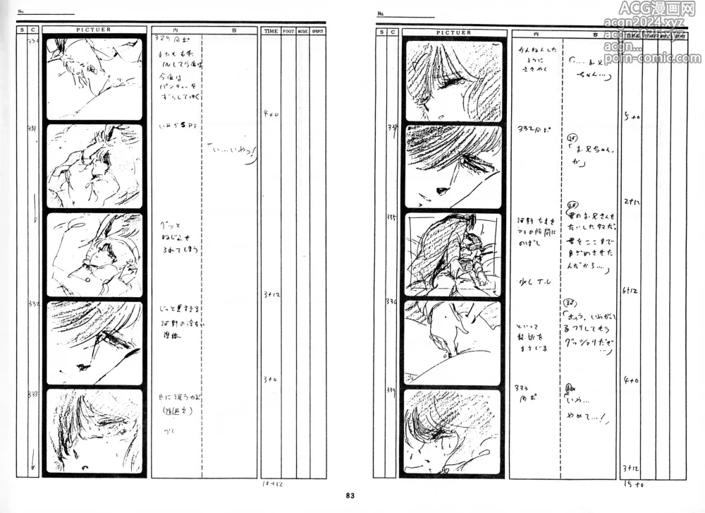 Page 82 of doujinshi Cream Lemon Storyboard･Synopsis PART1 Be･My･Baby