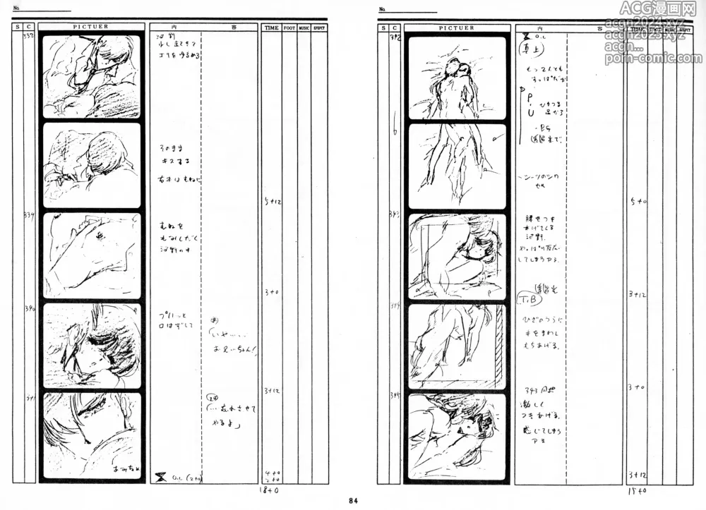 Page 83 of doujinshi Cream Lemon Storyboard･Synopsis PART1 Be･My･Baby