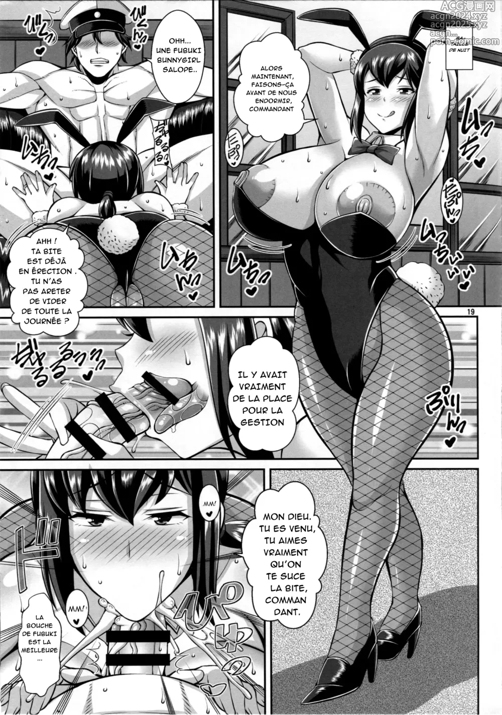 Page 19 of doujinshi Fubuki, ShikoNuki su! Kai