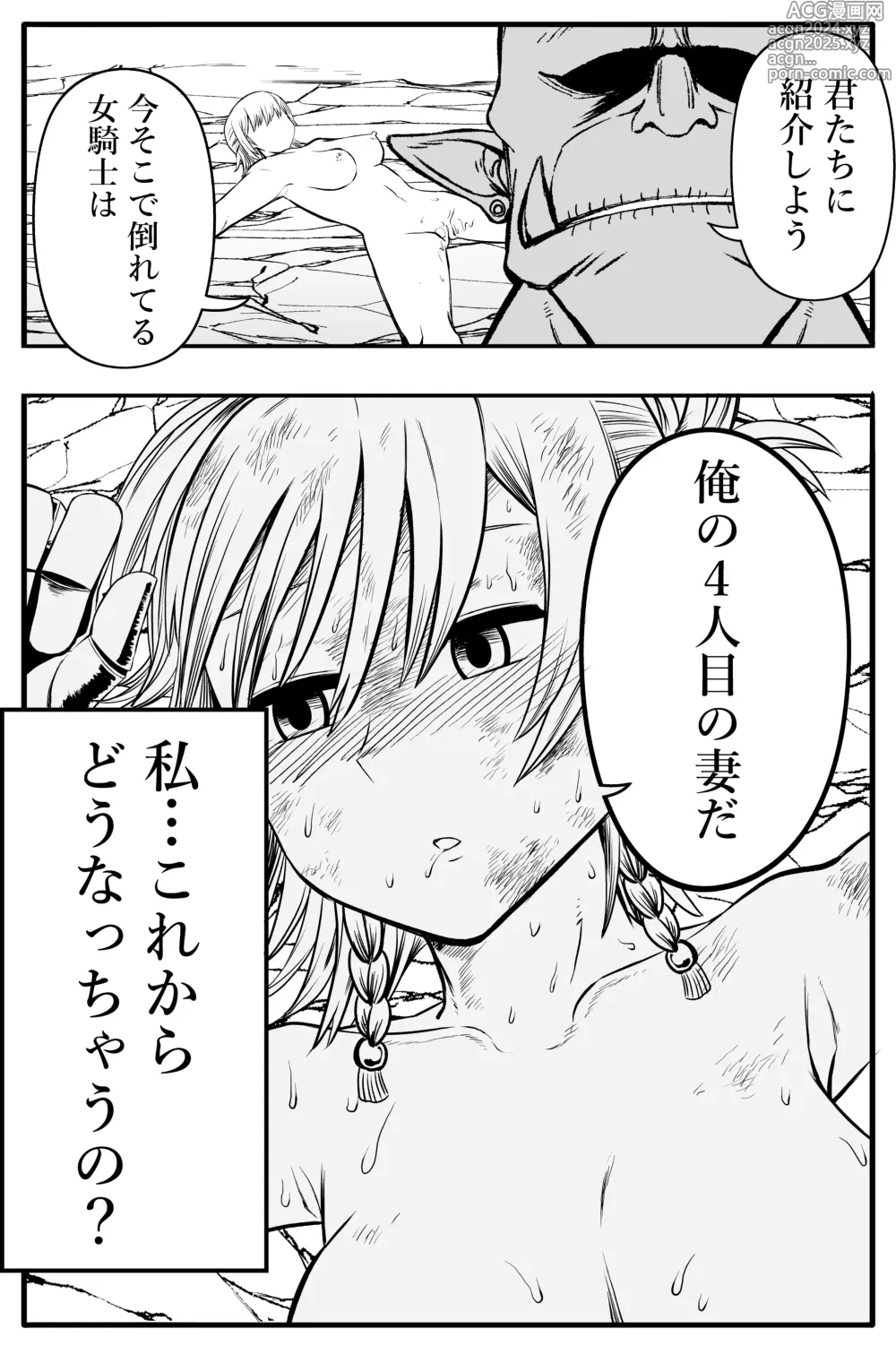 Page 23 of doujinshi Onna Kishi Hajimete no Inochigoi Namanakadashi