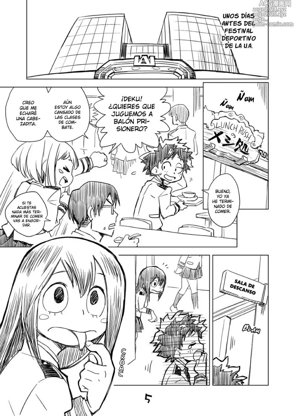 Page 4 of doujinshi Boku no Mousou Academia - My Slick Academia