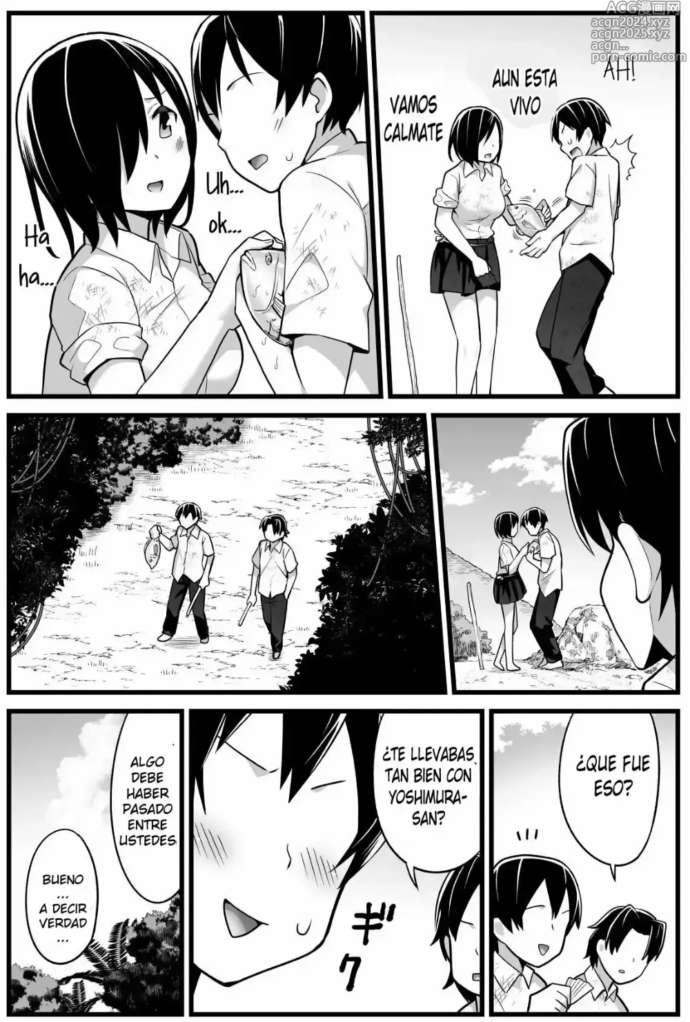 Page 11 of doujinshi ¡Una estudiante en una isla  desierta!  ¡yoshimura-san es facil de persuadir! Capitulo 2 ~Cogiendo al aire libre~ (decensored)