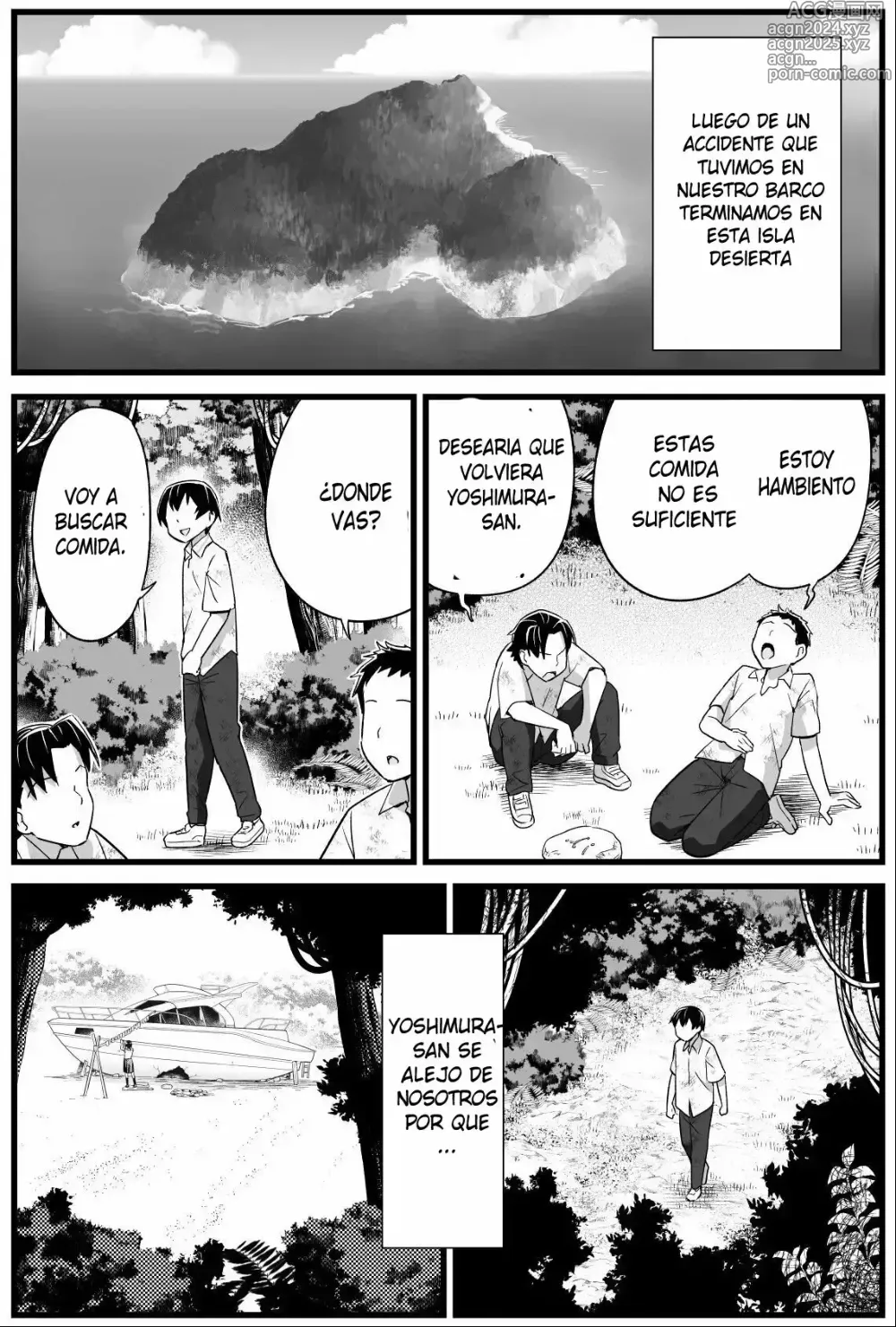 Page 3 of doujinshi ¡Una estudiante en una isla  desierta!  ¡yoshimura-san es facil de persuadir! Capitulo 2 ~Cogiendo al aire libre~ (decensored)