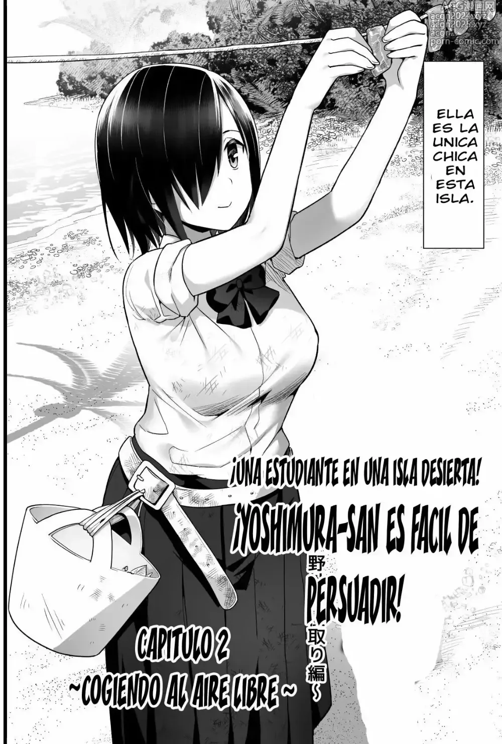 Page 4 of doujinshi ¡Una estudiante en una isla  desierta!  ¡yoshimura-san es facil de persuadir! Capitulo 2 ~Cogiendo al aire libre~ (decensored)