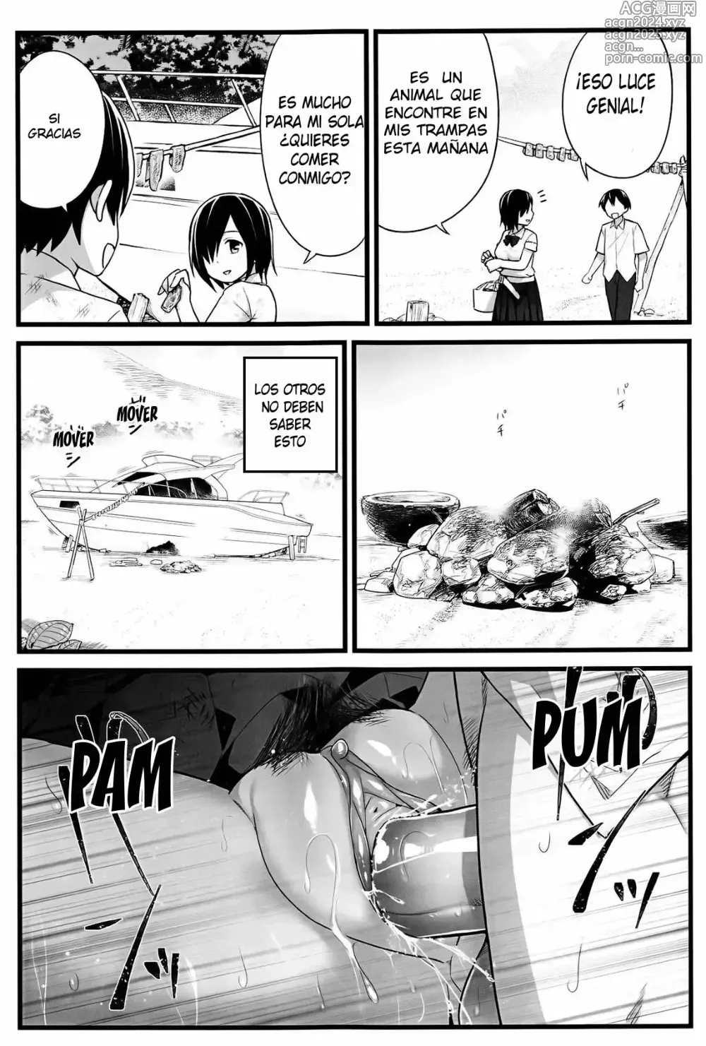 Page 5 of doujinshi ¡Una estudiante en una isla  desierta!  ¡yoshimura-san es facil de persuadir! Capitulo 2 ~Cogiendo al aire libre~ (decensored)