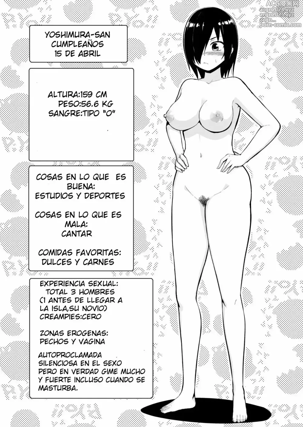 Page 47 of doujinshi ¡Una estudiante en una isla  desierta!  ¡yoshimura-san es facil de persuadir! Capitulo 2 ~Cogiendo al aire libre~ (decensored)