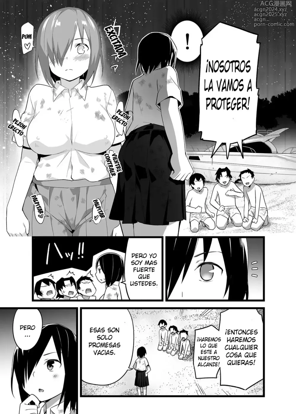 Page 51 of doujinshi ¡Una estudiante en una isla  desierta!  ¡yoshimura-san es facil de persuadir! Capitulo 3 ~Cogiendo con todos~ (decensored)