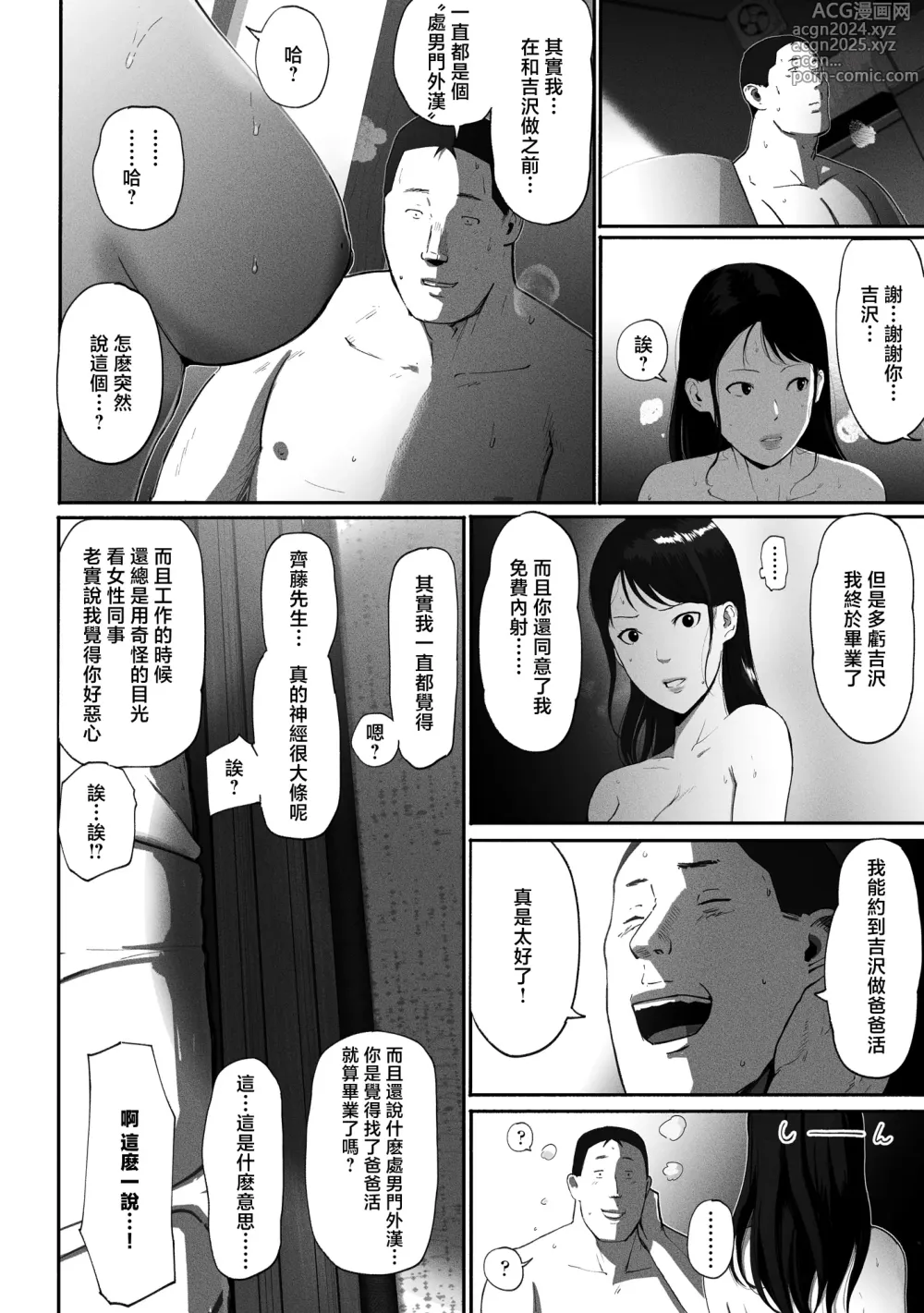 Page 70 of doujinshi 單親媽媽爸爸活~在app約到了女同事~