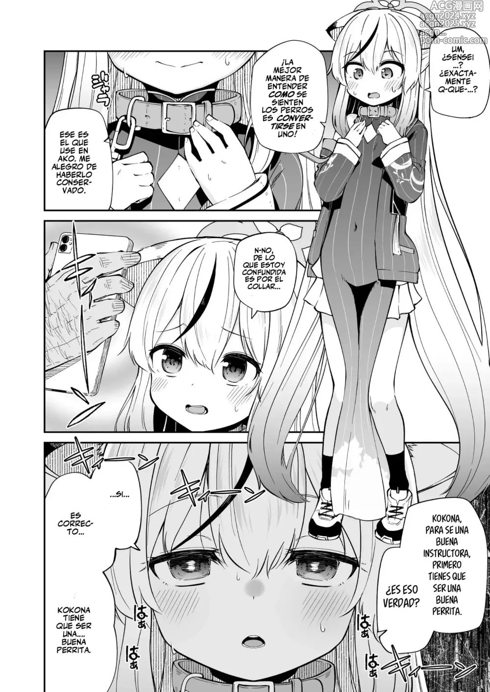 Page 4 of doujinshi Wanwan Cocona Chan