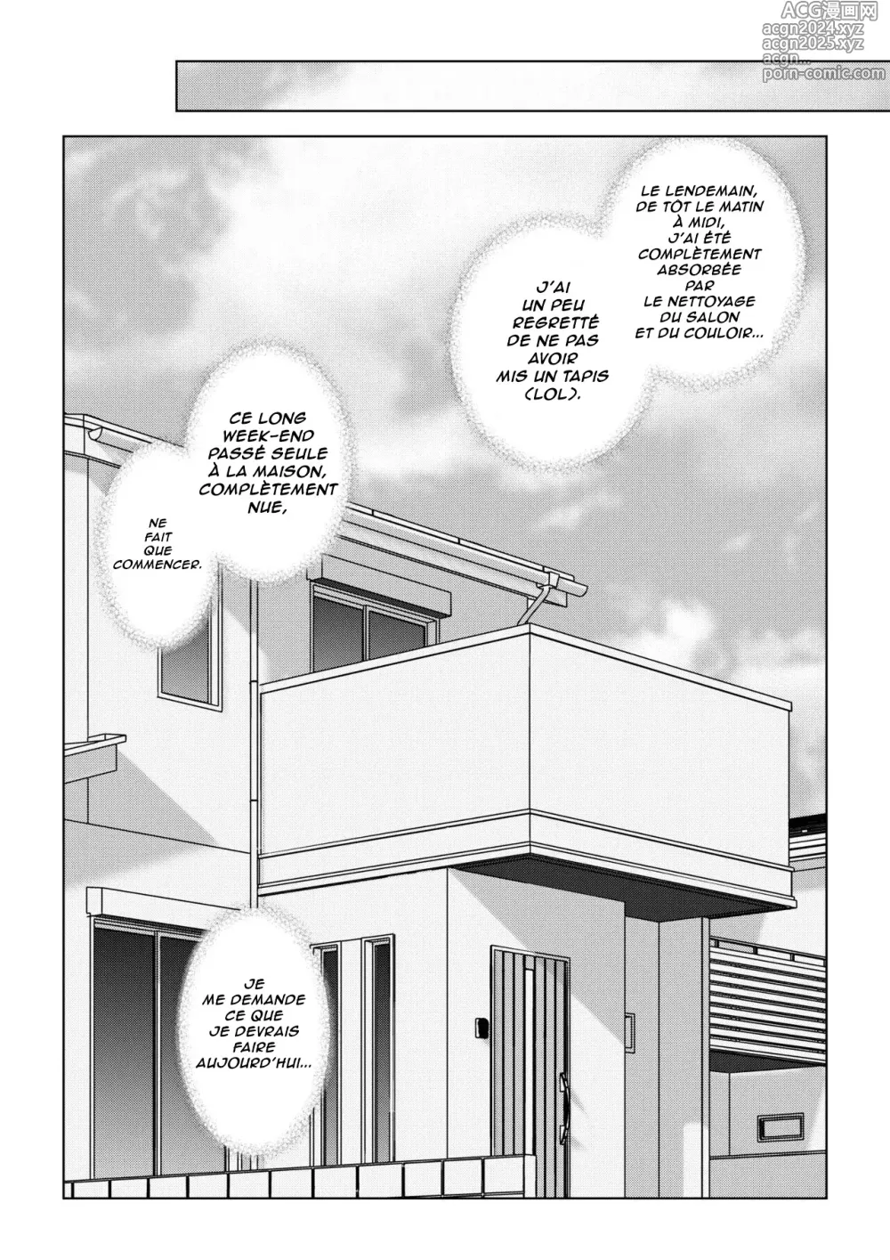 Page 31 of doujinshi Seule à la maison recouverte d'excréments