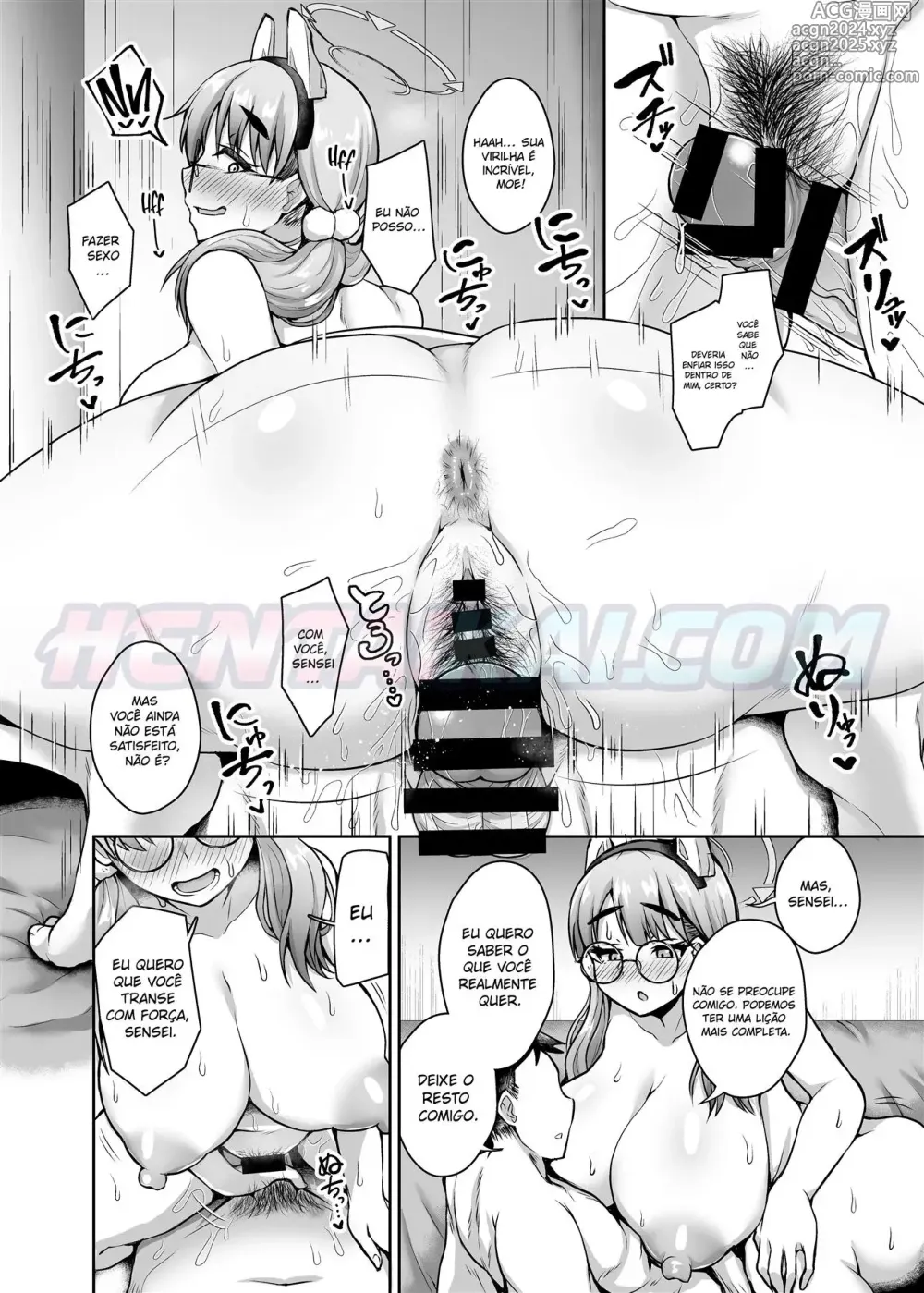 Page 7 of doujinshi Kivotos Fuuzoku Kazekura Moe - Kivotos adult entertainment