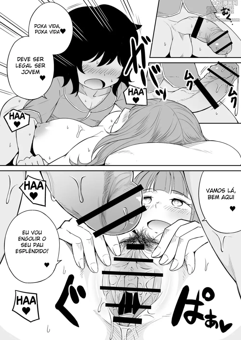 Page 14 of doujinshi I Became Fuck Buddies With My Son's Friend