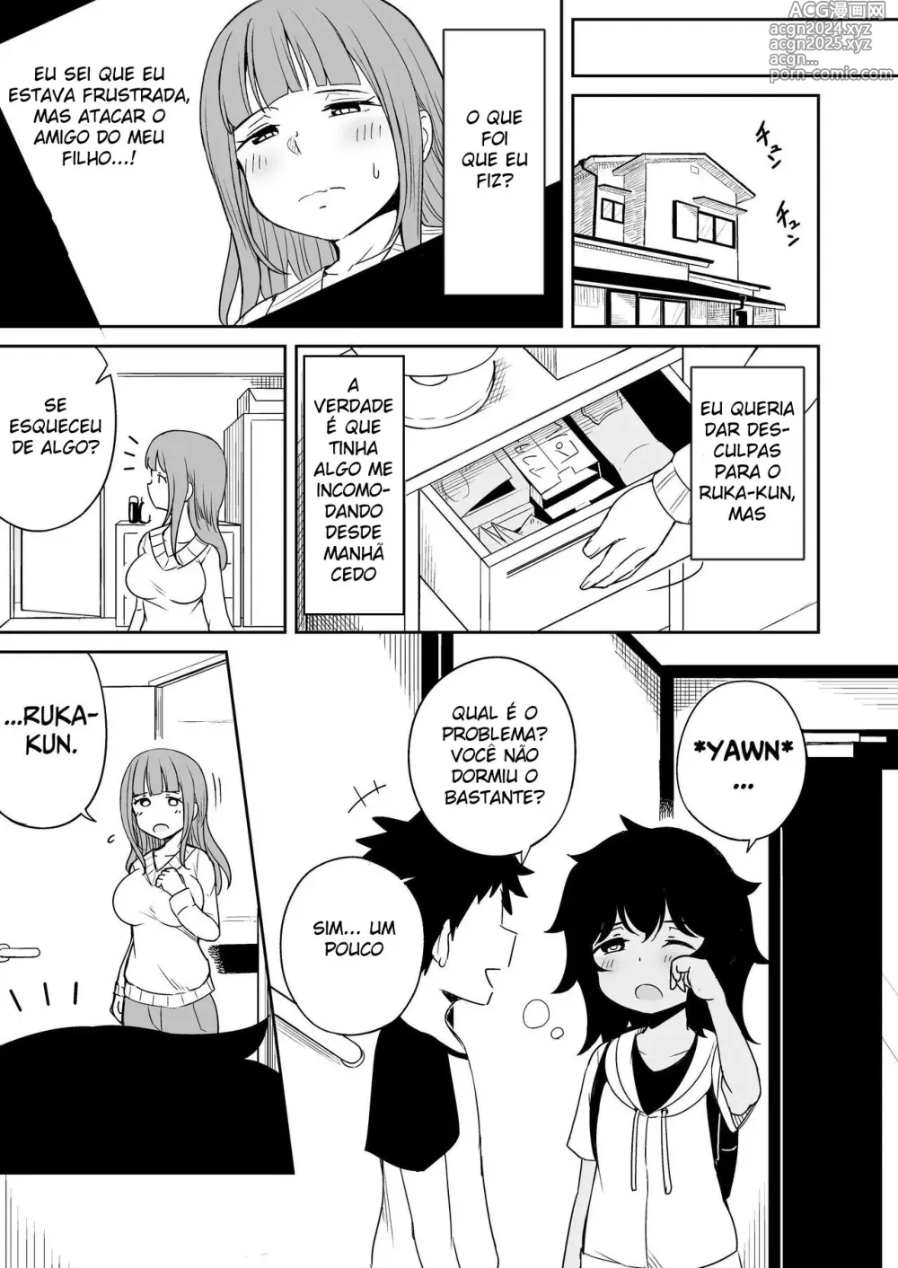 Page 20 of doujinshi I Became Fuck Buddies With My Son's Friend