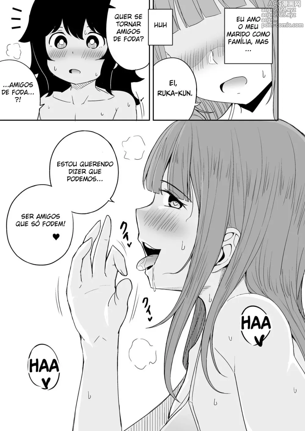 Page 50 of doujinshi I Became Fuck Buddies With My Son's Friend