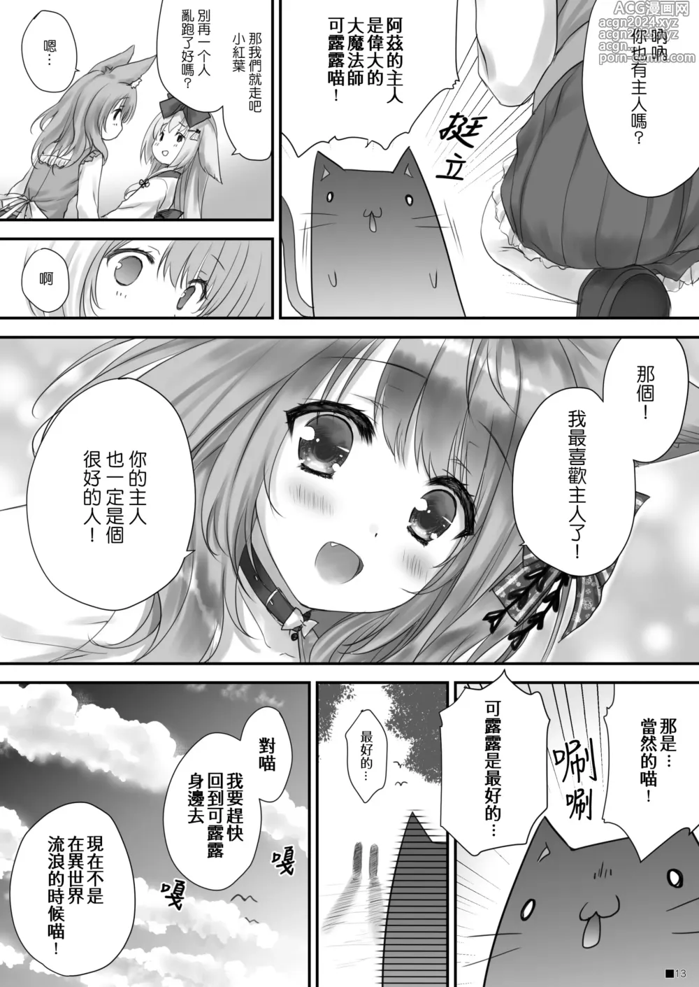 Page 12 of doujinshi KEMOMIMI WONDERLAND