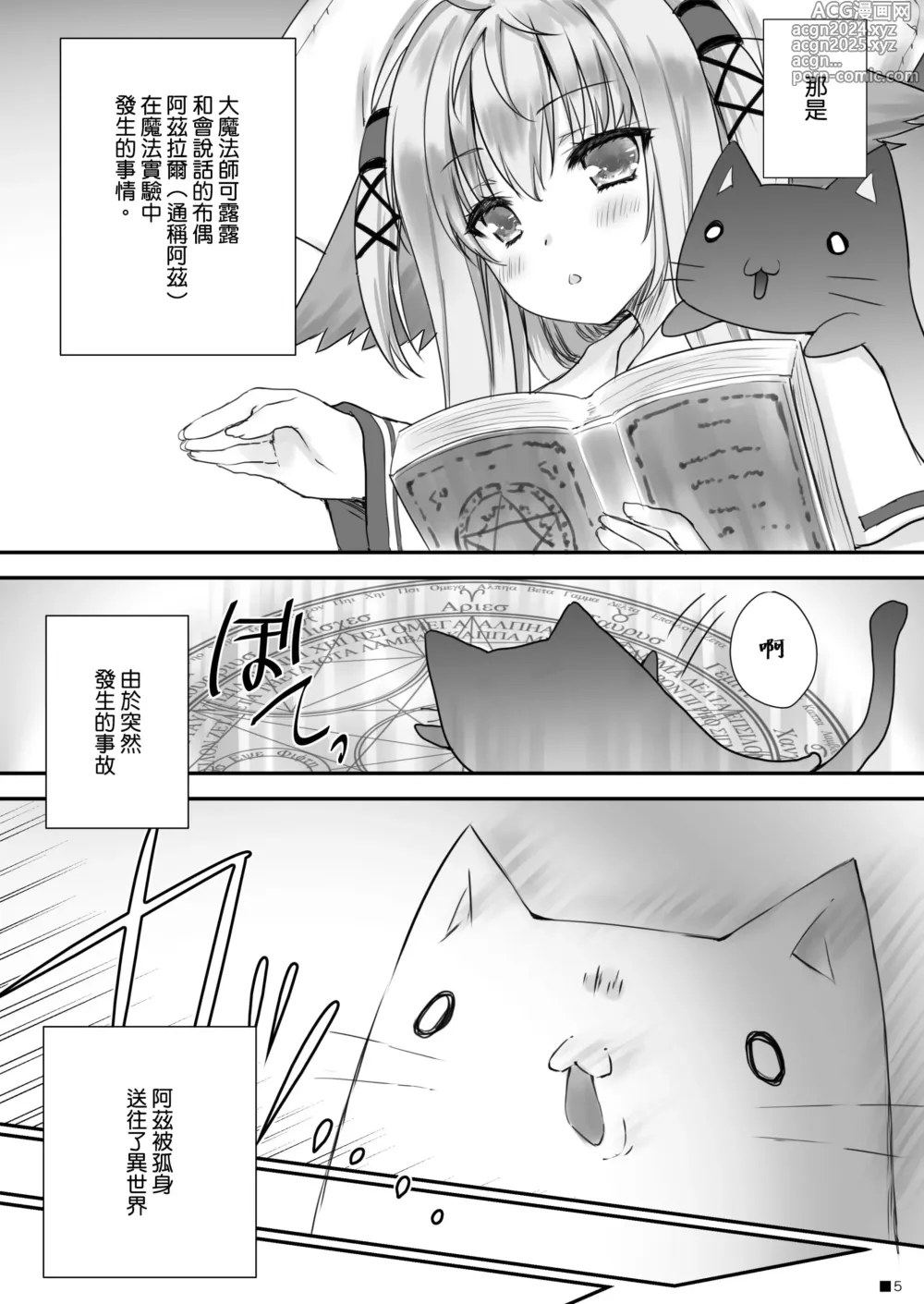 Page 4 of doujinshi KEMOMIMI WONDERLAND