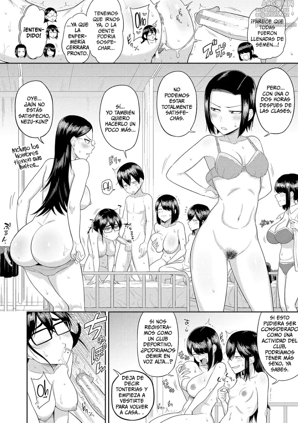 Page 111 of manga Mujintou de, SEX ni Kyoumi Shinshin na Dosukebe Inkya Joshi-tachi to Harem Life