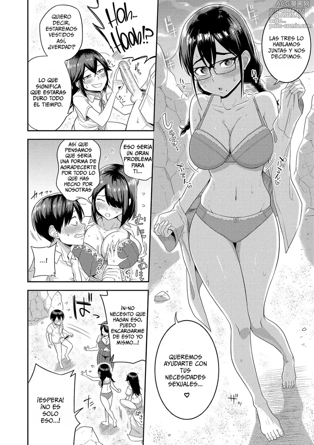 Page 19 of manga Mujintou de, SEX ni Kyoumi Shinshin na Dosukebe Inkya Joshi-tachi to Harem Life