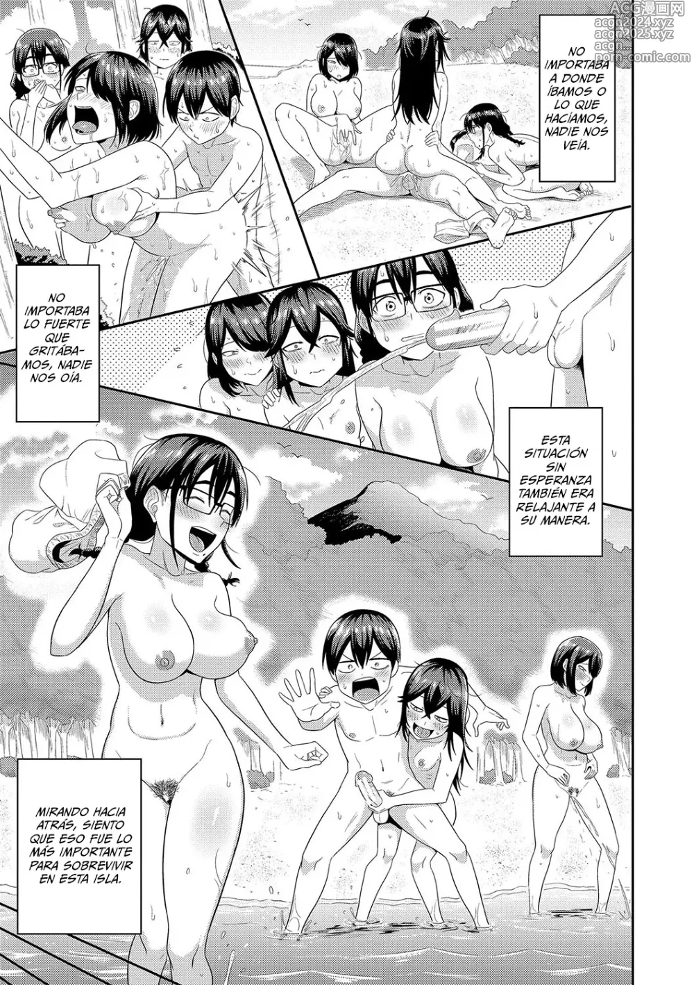 Page 36 of manga Mujintou de, SEX ni Kyoumi Shinshin na Dosukebe Inkya Joshi-tachi to Harem Life