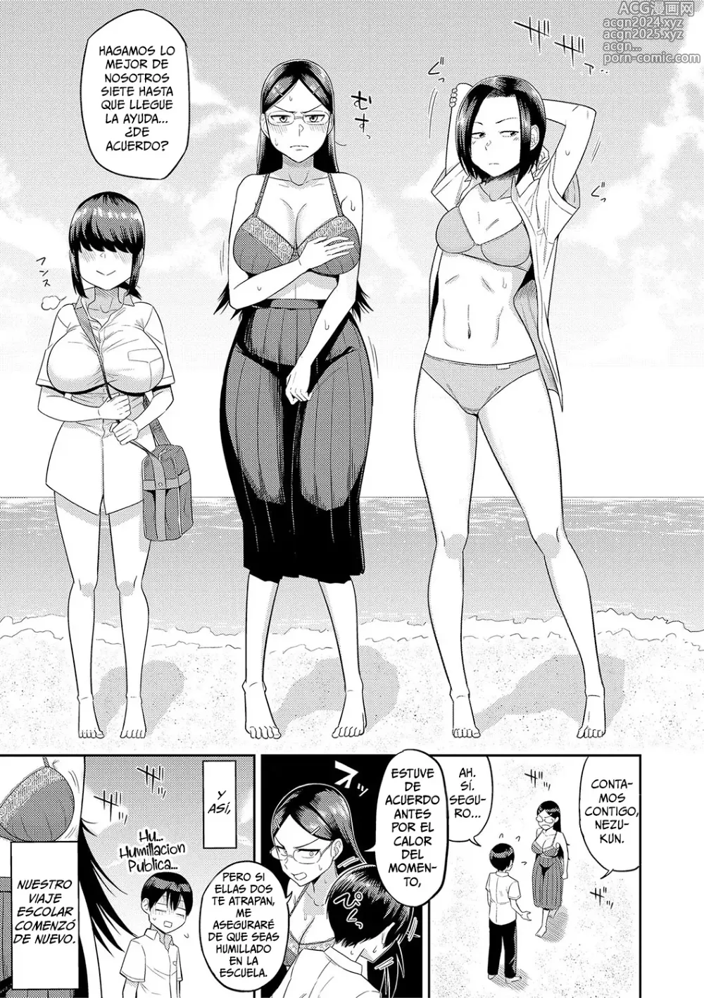 Page 48 of manga Mujintou de, SEX ni Kyoumi Shinshin na Dosukebe Inkya Joshi-tachi to Harem Life