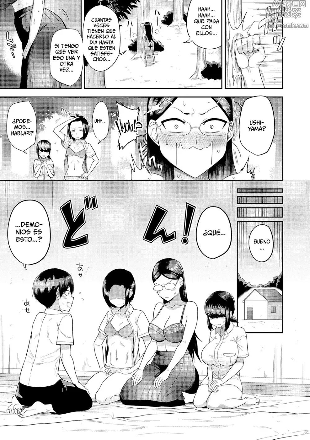 Page 54 of manga Mujintou de, SEX ni Kyoumi Shinshin na Dosukebe Inkya Joshi-tachi to Harem Life