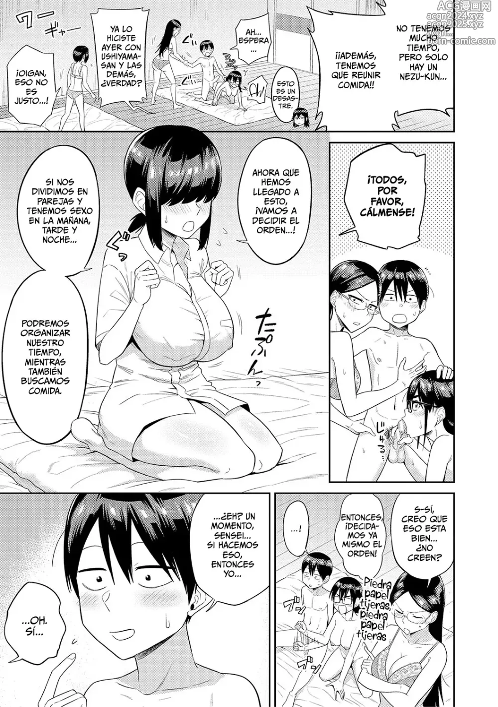 Page 76 of manga Mujintou de, SEX ni Kyoumi Shinshin na Dosukebe Inkya Joshi-tachi to Harem Life