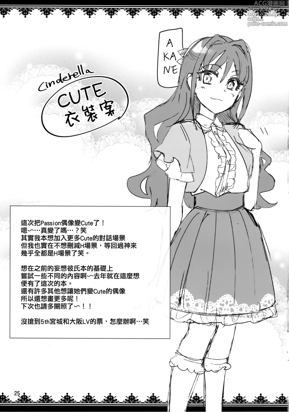 Page 26 of doujinshi Cinderella, Cute ni Narimashita! Passion Hen