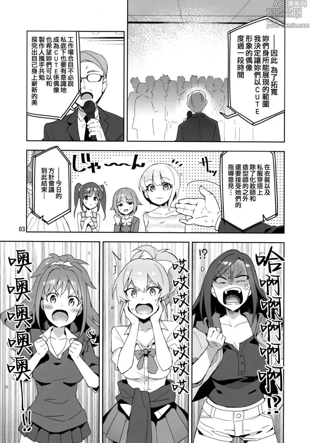 Page 4 of doujinshi Cinderella, Cute ni Narimashita! Passion Hen