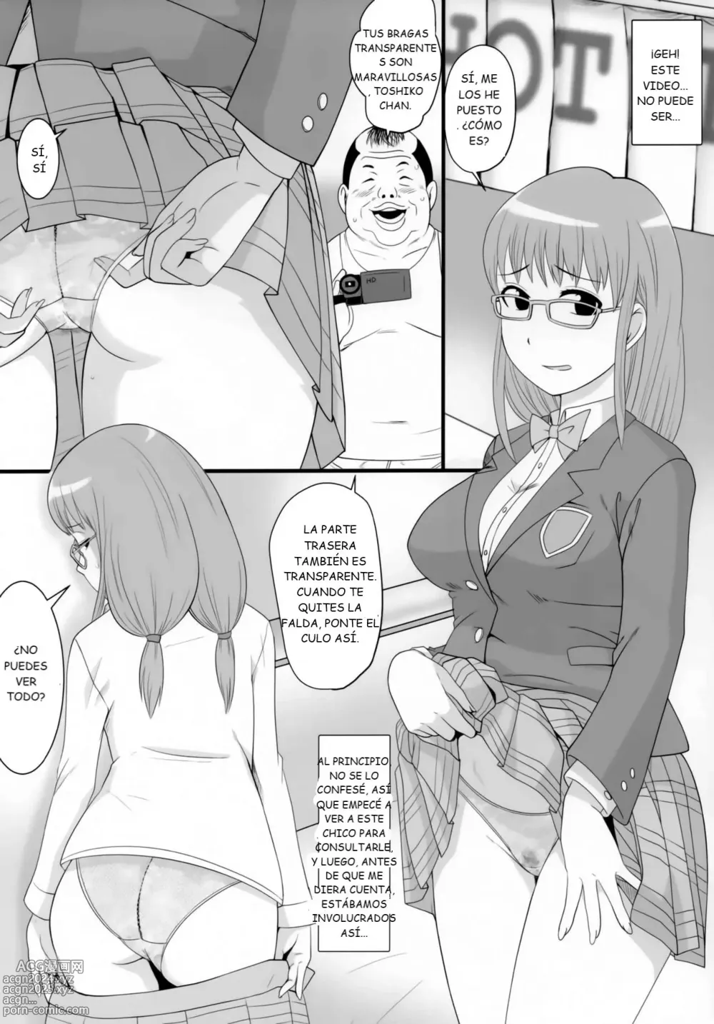 Page 9 of doujinshi Megane Megane