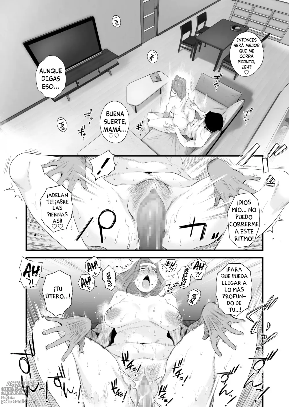 Page 35 of doujinshi Chichioya Kounin! Hasegawa-san Chi no Oyako Kankei ~Fuufu no Shinshitsu Nakadashi Hen~